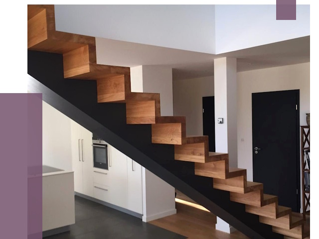 Изготовление деревянных лестниц в Тынде от 87355 руб. | ПРОЛЁТ-Тнд