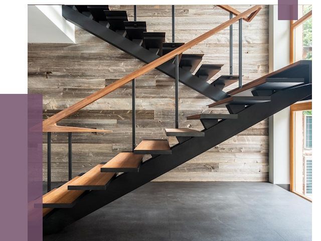 Металлические лестницы в Тынде от 190125 руб. 