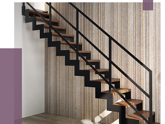 Изготовление металлических лестниц в Тынде от 48816 руб. | ПРОЛЁТ-Тнд