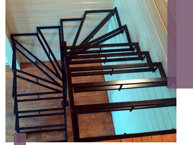 Изготовление металлических лестниц любой сложности в Тынде