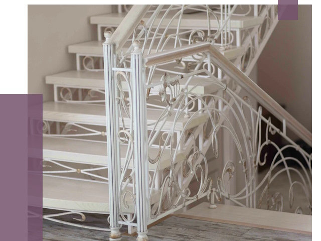 Изготовление кованых лестниц на заказ в Тынде от 87355 руб. | ПРОЛЁТ-Тнд
