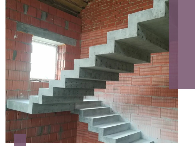 Бетонные лестницы под ключ в Тынде: монтаж, демонтаж, ремонт