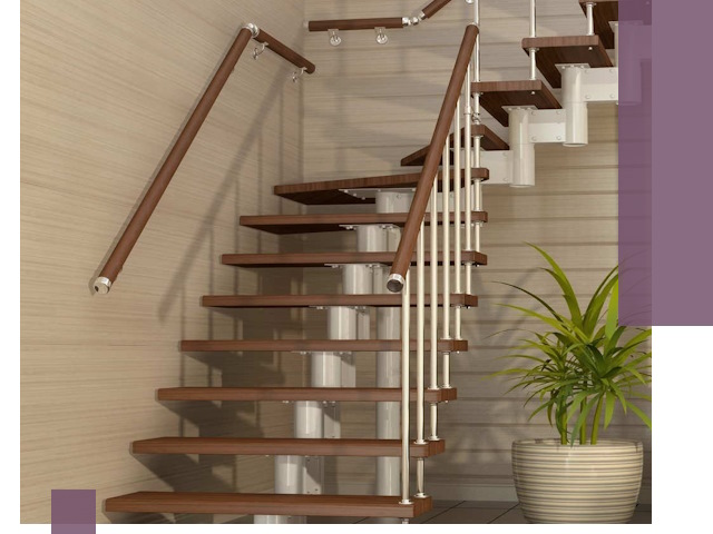 Изготовление модульных лестниц под ключ в Тынде