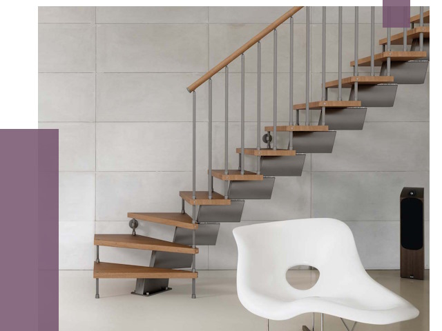 Монтаж модульных лестниц в Тынде от 6372 руб. 