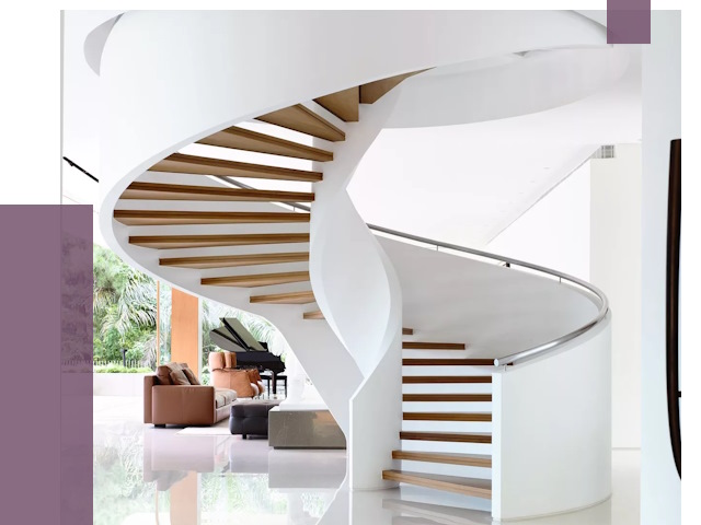 Винтовые лестницы в Тынде под ключ от 48816 руб. | ПРОЛЁТ-Тнд