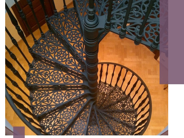 Винтовые лестницы под ключ в Тынде: производство и монтаж