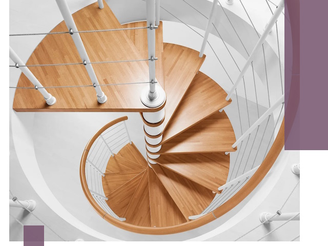 Изготовление винтовых лестниц под ключ в Тынде