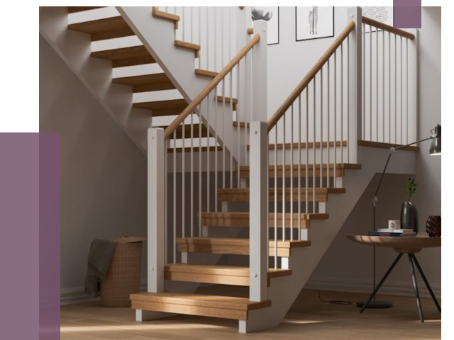 Маршевые лестницы в Тынде от 38282 руб. — монтаж | ПРОЛЁТ-Тнд