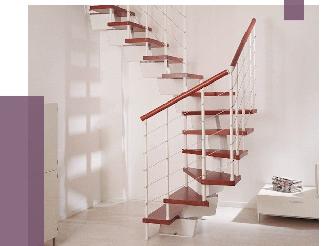 Изготовление лестниц на больцах в Тынде от 9763 руб. | ПРОЛЁТ-Тнд