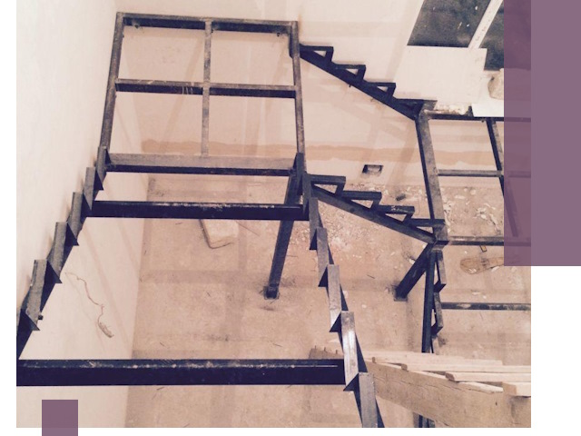 Монтаж лестниц на металлокаркасе в Тынде быстро и качественно