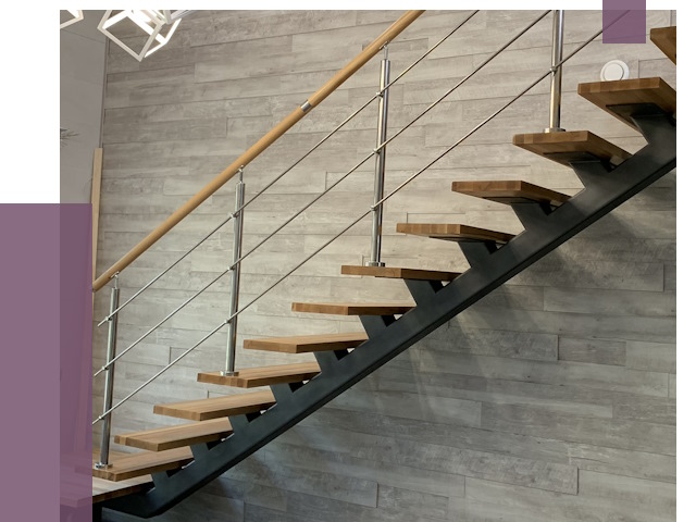 Изготовление лестниц на монокосоуре в Тынде от 76564 руб. 