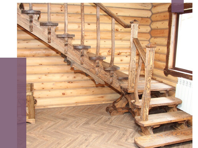 Лестницы в баню в Тынде от 19218 руб. — изготовление | ПРОЛЁТ-Тнд