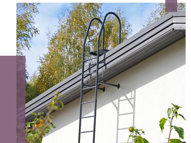 Лестницы на крышу в Тынде от 19218 руб. — монтаж и монтаж ПРОЛЁТ-Тнд