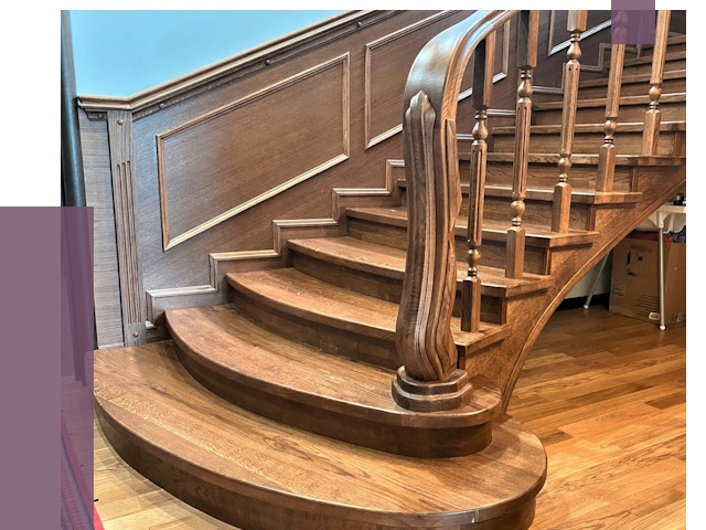 Дубовые лестницы под ключ в Тынде от 177278 руб. — ПРОЛЁТ-Тнд