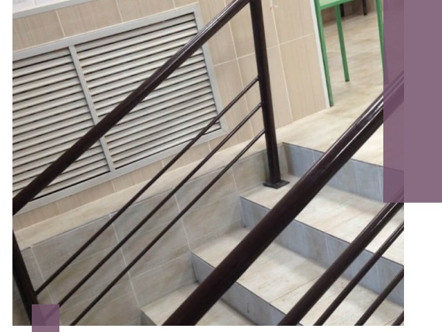 Изготовление перил из металла под ключ в Тынде