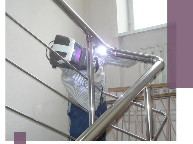 Монтаж перил и ограждений качественно в Тынде