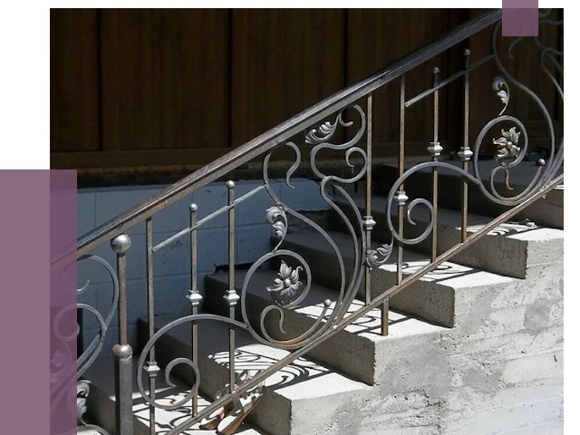 Кованые перила в Тынде от 8735 руб. под ключ — качество от ПРОЛЁТ-Тнд