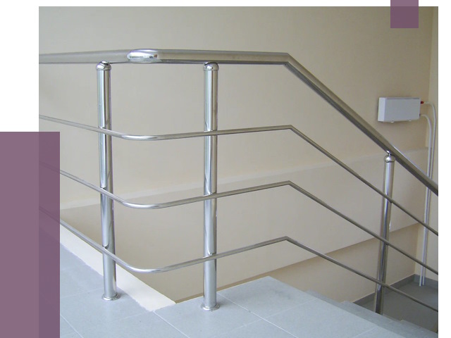 Алюминиевые перила в Тынде от 6372 руб. под ключ | ПРОЛЁТ-Тнд