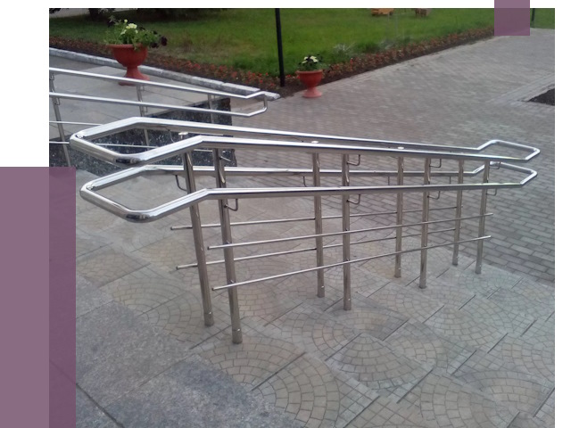 Перила для инвалидов в Тынде от 7626 руб. под ключ | ПРОЛЁТ-Тнд