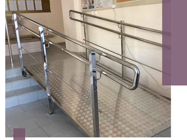 Перила для инвалидов в Тынде — надежные поручни и ограждения