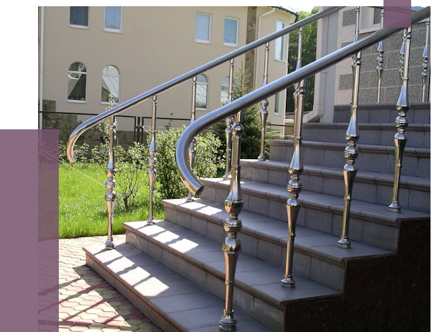 Перила для крыльца в Тынде от 10791 руб. — монтаж ПРОЛЁТ-Тнд