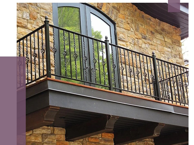 Балконные ограждения в Тынде от 8067 руб. — купить | ПРОЛЁТ-Тнд