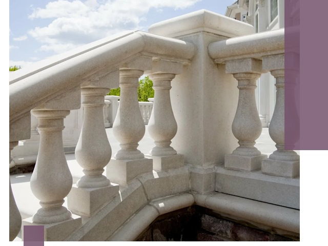 Балюстрады из металла и камня под ключ в Тынде