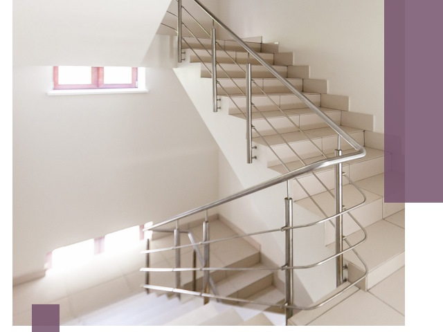 Установка и замена перил в подъезде в Тынде