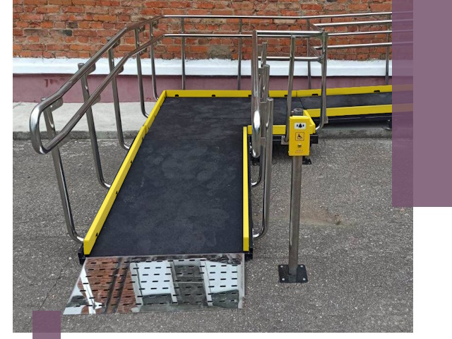 Изготовление наклонных пандусов для инвалидов в Тынде