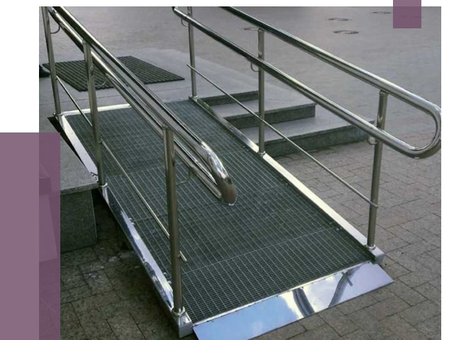 Монтаж пандусов для инвалидов в Тынде от 8653 руб. под ключ | ПРОЛЁТ-Тнд