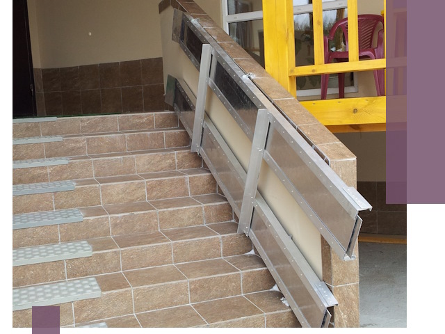 Откидные пандусы под ключ в Тынде — монтаж и демонтаж