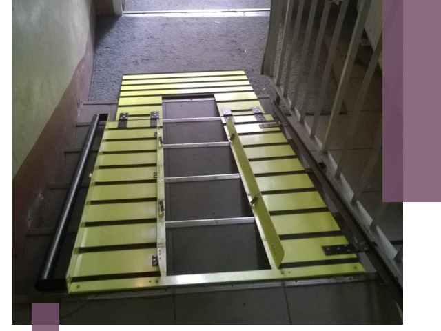 Профессиональный монтаж пандуса в подъезд в Тынде