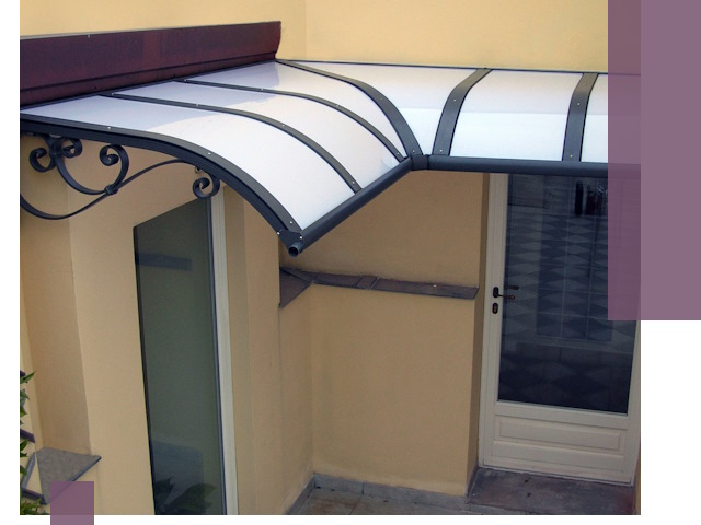 Монтаж козырьков любой сложности в Тынде под ключ