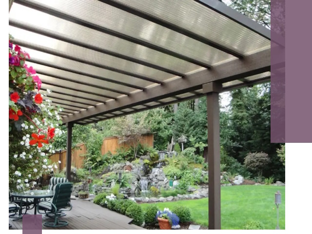 Навесы из поликарбоната под ключ в Тынде быстро и надёжно