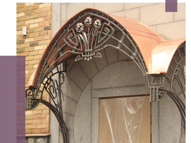 Арочные козырьки в Тынде от 14645 руб. 