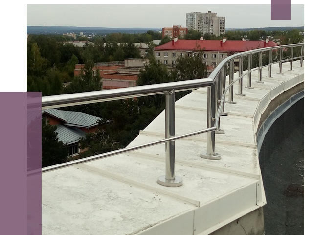Парапеты и ограждения кровли в Тынде от 4984 руб.