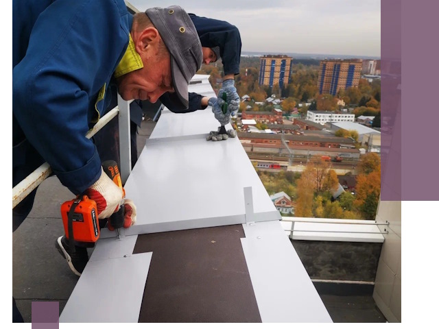 Монтаж парапетов в Тынде — установка прочных металлических ограждений