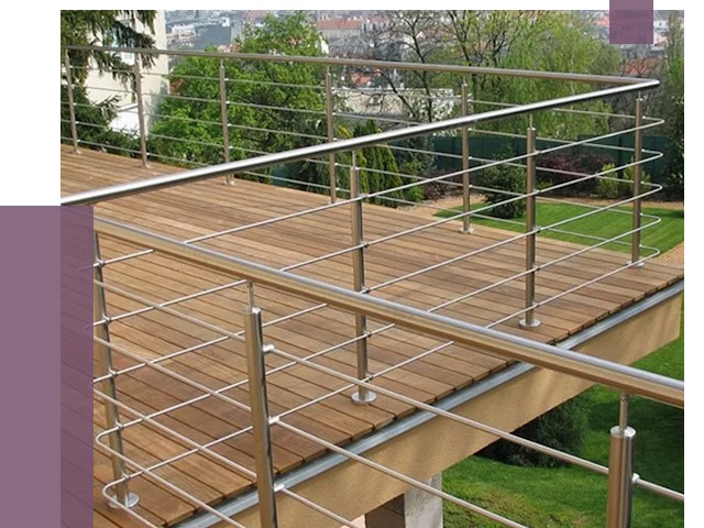 Алюминиевые парапеты в Тынде под ключ от 7811 руб. 