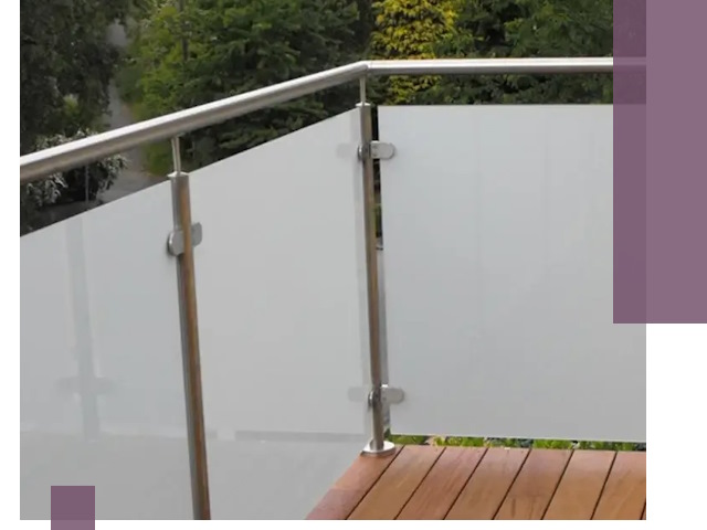 Алюминиевые парапеты для балконов и террас в Тынде