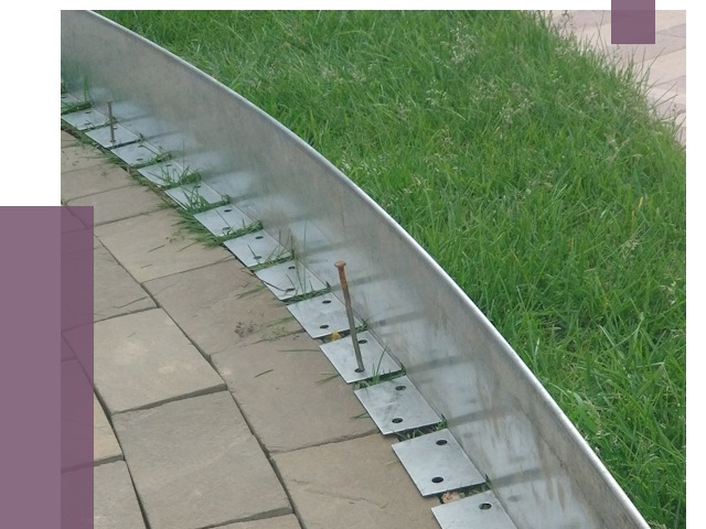 Металлические бордюры для тротуаров в Тынде от 8735 руб.