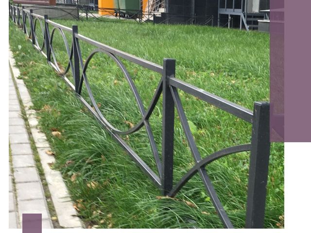 Газонные ограждения из металла в Тынде — монтаж и продажа