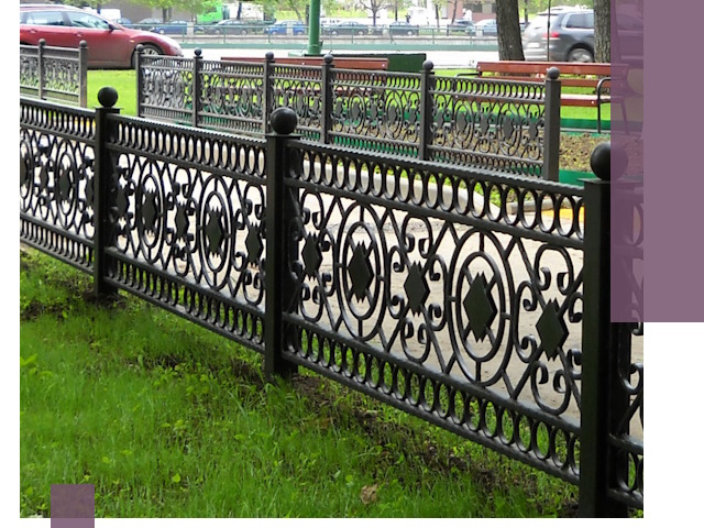 Секционные газонные ограждения под ключ в Тынде