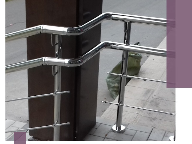 Монтаж поручней из нержавеющей стали в Тынде качественно и быстро